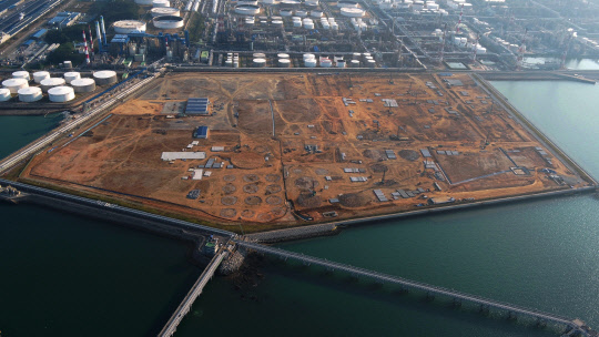 충남 대산 현대케미칼 HPC공장부지. <대림산업 제공>